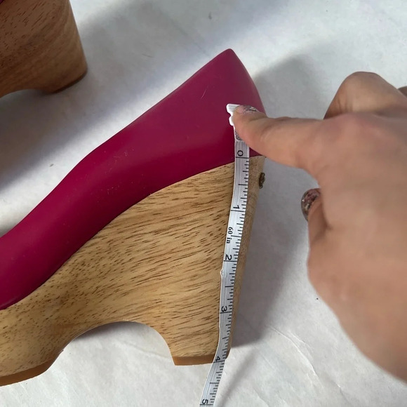 Japan Women’s Platform Wedge with Leather Upper - Size 7.5 US NWOB - Picture 8 of 10